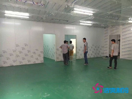 四川核源實業1000平方核桃氣調保鮮冷庫建造案例